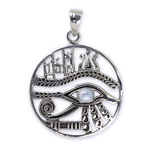 Toms-Silver Anhänger Horus Auge 925 Sterling Silber Breite 2,5cm von Toms-Silver