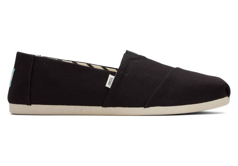 TOMS Alpargata aus grauem recyceltem Baumwollcanvas Espadrille von Toms