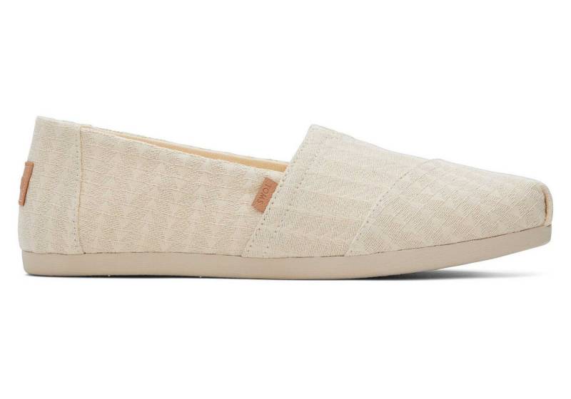 TOMS Alpargata schwarze Dreiecks-Webmuster Espadrille TOMS Alpargata schwarze Dreiecks-Webmuster Espadrille von Toms