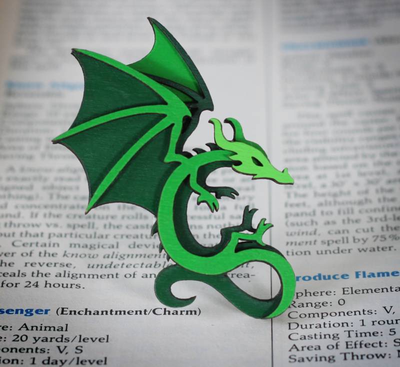 Drachen Brosche -Quest Kollektion von TomskyStore