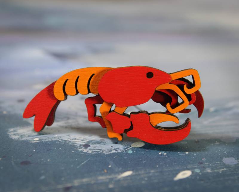 Hummer Brosche - Ocean Collection Hummer Brosche - Ocean Collection von TomskyStore