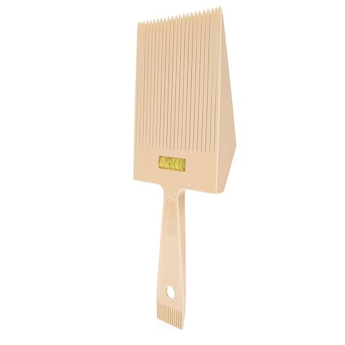 Ergonomischer Haarschneidekamm, Zubehör für Präzises Haarstyling-Werkzeug, für den Haarschnitt von Männern mit Flachem Kopf/Mädchen, Einfach zu Bedienen und Langlebig von Tomvorks