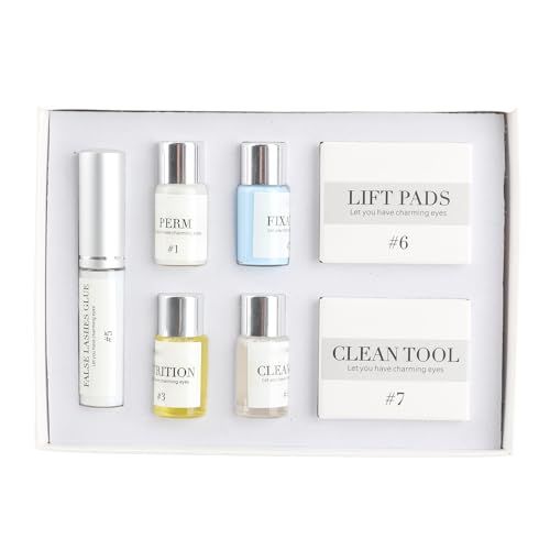 Tomvorks Wimpernhebekit, das für Wunderschöne und Langlebige, Gekräuselte Wimpern, Einfach zu Bedienende, Männer und Frauen, 7 Werkzeuge für Salon und Heimgebrauch, Schaffung von Locken Tomvorks Wimpernhebekit, das für Wunderschöne und Langlebige, Gekräuselte Wimpern, Einfach zu Bedienende, Männer und Frauen, 7 Werkzeuge für Salon und Heimgebrauch, Schaffung von Locken von Tomvorks