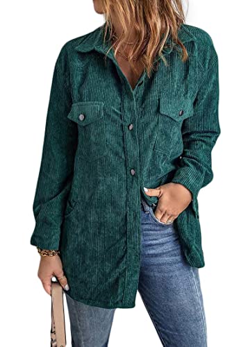 Tomwell Damen Elegant Cardigan Freizeit Jacke Revers Business Formal Slim Fit Langärmelig Outwear Freizeitjacke für Arbeit Büro Sakko B Grün L von Tomwell