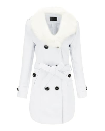 Tomwell Revers Langarm Mantel Schlank Trenchcoat Langer Mantel Klassischer Herbst Frühlingsmantel Winddichte Jacke A Weiß L Tomwell Revers Langarm Mantel Schlank Trenchcoat Langer Mantel Klassischer Herbst Frühlingsmantel Winddichte Jacke A Weiß L von Tomwell