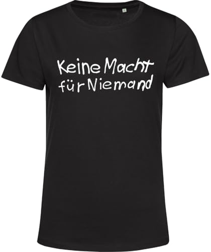 Ton Steine Scherben Keine Macht für Niemand Bio T-Shirt Damen, schwarz von Ton Steine Scherben