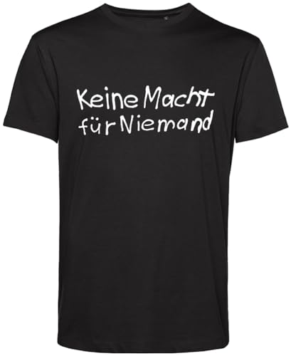 Ton Steine Scherben Keine Macht für Niemand Bio T-Shirt Herren, schwarz von Ton Steine Scherben