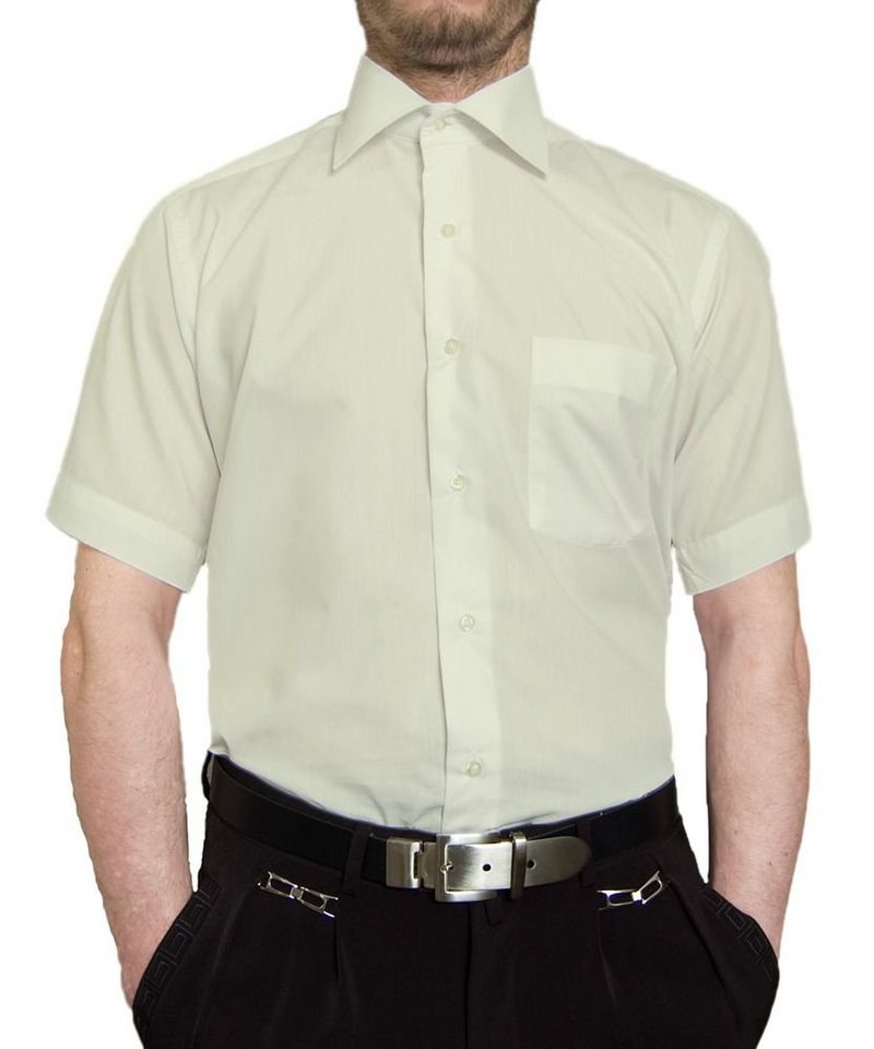 Tonelli Businesshemd Designer Herren Kurzarm Hemd K11 Kurz Arm Bügelleicht, Pflegeleicht, Alle Jahreszeiten von Tonelli