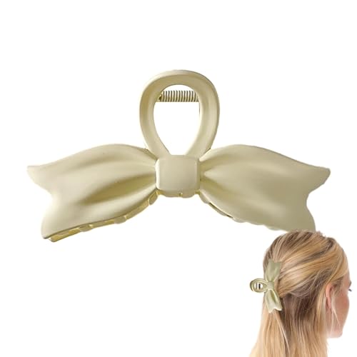 Bow Claw Clip Rutschfeste Kieferclips Haarschmuck Große Clips für Frauen Mädchen Haarschnäpper für langes dünnes Haar Bow Claw Clip Rutschfeste Kieferclips Haarschmuck Große Clips für Frauen Mädchen Haarschnäpper für langes dünnes Haar von Tongfer