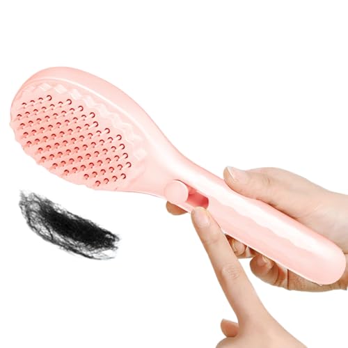 Easy Clean Haarbürste - Tragbarer Teleskopkamm - Antistatische Multifunktions-Haarbürste für Frauen Tragbarer Massagekamm Easy Clean Haarbürste - Tragbarer Teleskopkamm - Antistatische Multifunktions-Haarbürste für Frauen Tragbarer Massagekamm von Tongfer