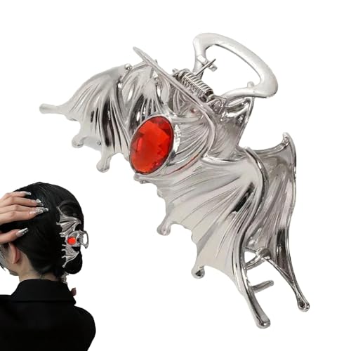 Gothic Haarspangen, gruselige Metall-Haarklammern im -Design, Alligator-Clip-Styling-Zubehör, Haarspangen Zubehör mit starkem Griff für Frauen, Frauen, Mädchen, Damen Gothic Haarspangen, gruselige Metall-Haarklammern im -Design, Alligator-Clip-Styling-Zubehör, Haarspangen Zubehör mit starkem Griff für Frauen, Frauen, Mädchen, Damen von Tongfer