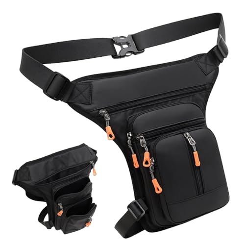 Oberschenkeltasche mit Beingurt, Motorrad-Beintasche für Damen, Outdoor-Schultertasche, wasserdichter Organizer für Camping, Angeln, Radfahren, Sport Oberschenkeltasche mit Beingurt, Motorrad-Beintasche für Damen, Outdoor-Schultertasche, wasserdichter Organizer für Camping, Angeln, Radfahren, Sport von Tongfer