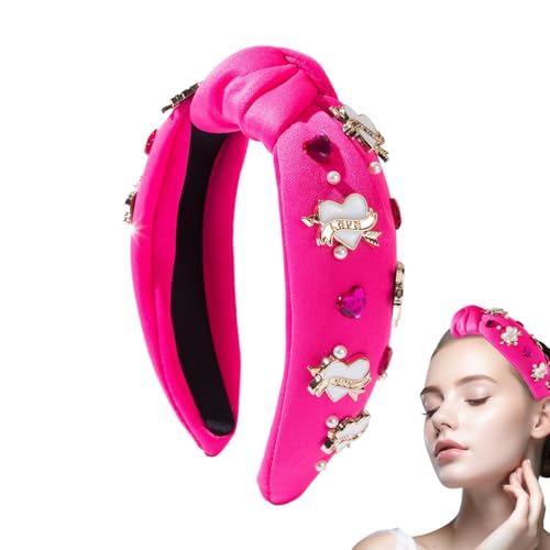 Strass-Haarband mit Knoten, breites Oberteil, Strass-Kristall-Haarband, Haar-Accessoire für Partner, Freundin, Schwester, Ehefrau, Mutter Strass-Haarband mit Knoten, breites Oberteil, Strass-Kristall-Haarband, Haar-Accessoire für Partner, Freundin, Schwester, Ehefrau, Mutter von Tongfer