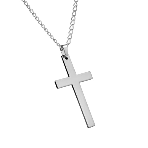 Tongfer Herren-Halskette – christliche Herren-Anhänger, rostfreie Edelstahl-Kette, verrottungsfest, All-Match, Herren-Accessoires, Hip-Pop-Bibel-Anhänger für Männer, Refer to description, Edelstahl Tongfer Herren-Halskette – christliche Herren-Anhänger, rostfreie Edelstahl-Kette, verrottungsfest, All-Match, Herren-Accessoires, Hip-Pop-Bibel-Anhänger für Männer, Refer to description, Edelstahl von Tongfer