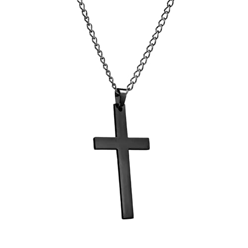 Tongfer Herren-Halskette – christliche Herren-Anhänger, rostfreie Edelstahl-Kette, verrottungsfest, All-Match, Herren-Accessoires, Hip-Pop-Bibel-Anhänger für Männer, Refer to description, Edelstahl Tongfer Herren-Halskette – christliche Herren-Anhänger, rostfreie Edelstahl-Kette, verrottungsfest, All-Match, Herren-Accessoires, Hip-Pop-Bibel-Anhänger für Männer, Refer to description, Edelstahl von Tongfer