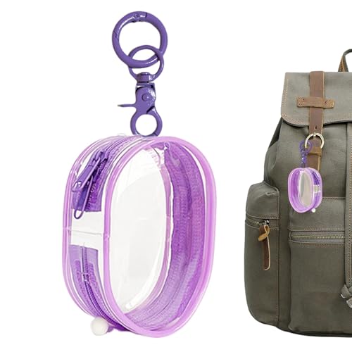 Transparente Figuren-Display-Tasche mit Schlüsselanhänger, kompakte Schlüsselanhänger-Tasche, Puppen-Tragetasche, wasserdichte Puppen-Display-Tasche, Puppenschutztasche für Zuhause und Reisen Transparente Figuren-Display-Tasche mit Schlüsselanhänger, kompakte Schlüsselanhänger-Tasche, Puppen-Tragetasche, wasserdichte Puppen-Display-Tasche, Puppenschutztasche für Zuhause und Reisen von Tongfer