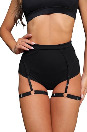 Tongmingyun Kurze Sporthose Damen High Waist Gym Booty Shorts Bauchweg Radlerhose Sportshorts Boxershorts Leggings Unterhosen Sommer Short für Yoga Joggen Pilates Fitness Schwarz S von Tongmingyun