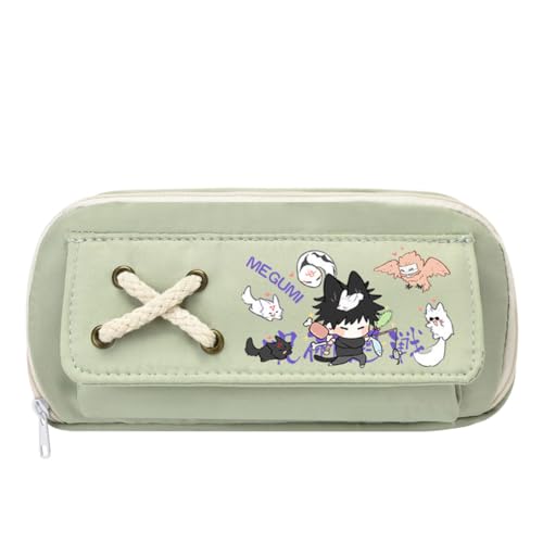 Tongyundacheng Geto Suguru Federmäppchen Gojo Satoru Schreibwaren Itadori Yuji Stifttasche Anime JJK Merch 21 x 5,5 x 11 cm große Kapazität Eröffnungssaison Geschenk für Anime-Fans, Typ 12 von Tongyundacheng