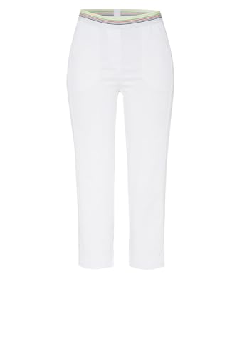 TONI Damen Schlupfhose »Sue« mit gestreiftem Gummizug 38 White | 080 von TONI