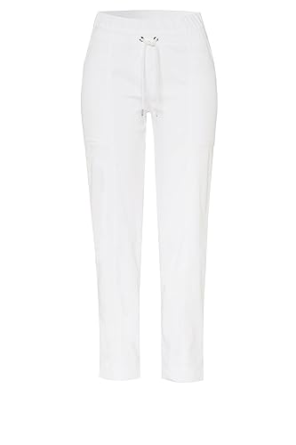 TONI Damen Jogger Pants »Sue« mit breitem Gummibund 44 White | 080 von TONI