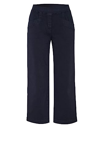 TONI Damen Dehnbund-Hose »Sue« mit ausgestellter Beinweite 36 Dark Blue | 593 von TONI