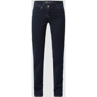 Toni Dress Perfect Shape Straight Fit Jeans mit Stretch-Anteil in Dunkelblau, Größe 42S von Toni Dress