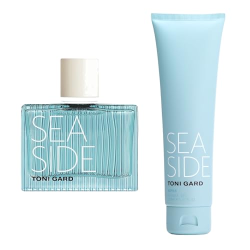 Toni Gard SEA SIDE WOMAN Eau de Parfum / 40 ML + Shower Gel / 150 ML Bernstein Vetiver Moschus Rose Jasmin Magnolie Cassis Melone Zitrone blumig frisch Parfüm für Sie von Toni Gard