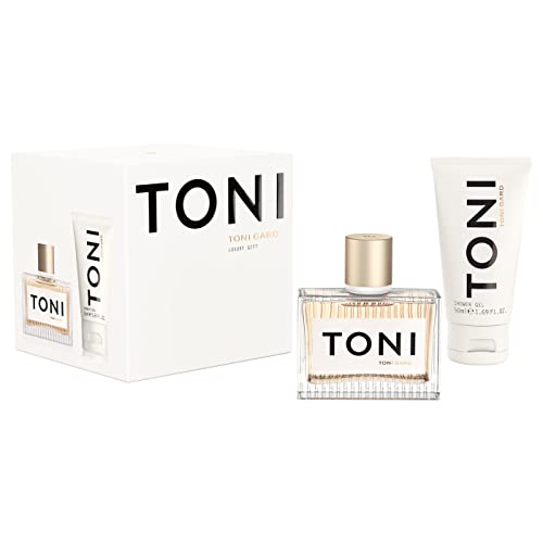 Toni Gard TONI FOR ALL Set - Toni Eau de Parfum 40 ml + Toni Shower Gel 50 ml, Molekular-Duft, Weißes Zedernholz, Ambroxan, Moschus, Holziger Bernstein, unisex, Geschenkset für Sie & Ihn von Toni Gard
