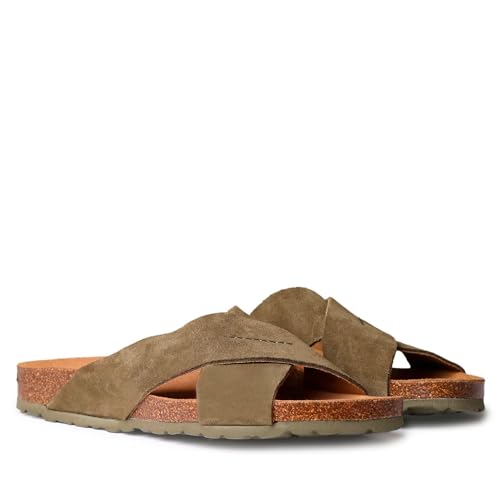 TONI PONS GER-QT Herren-Bio-Sandale mit Kreuzriemen, Army, 46 EU TONI PONS GER-QT Herren-Bio-Sandale mit Kreuzriemen, Army, 46 EU von Toni Pons