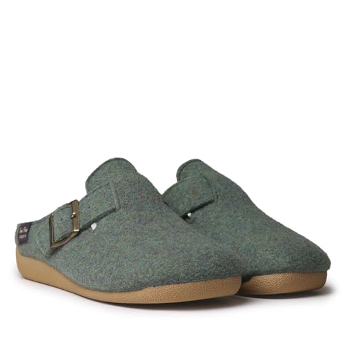 TONI PONS MIMA-FP Damen-Slipper mit Schnalle, Salbei, 45 EU von Toni Pons