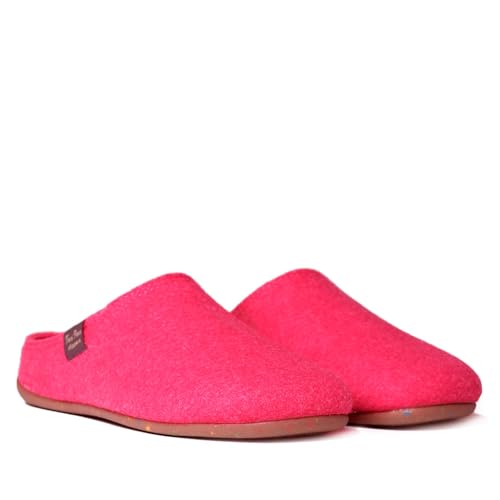 TONI PONS MONA-FR Hausschuhe für Damen aus recyceltem Filz., fuchsia, 43 EU von Toni Pons