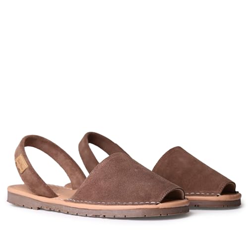 TONI PONS Mao Klassische Menorquinas für Damen aus Spaltleder, braun, 40 EU TONI PONS Mao Klassische Menorquinas für Damen aus Spaltleder, braun, 40 EU von Toni Pons