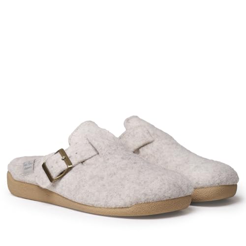 TONI PONS Mima-FP Damen-Slipper mit Schnalle, ekrü, 37 EU von Toni Pons