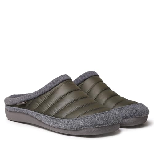 TONI PONS Nix-TK Herren Slipper aus gepolstertem Stoff und Filz, kaki, 44 EU von Toni Pons