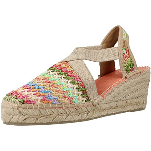 Toni Pons Bast-Espadrille für Damen - Terra - Multi, 38 EU von Toni Pons