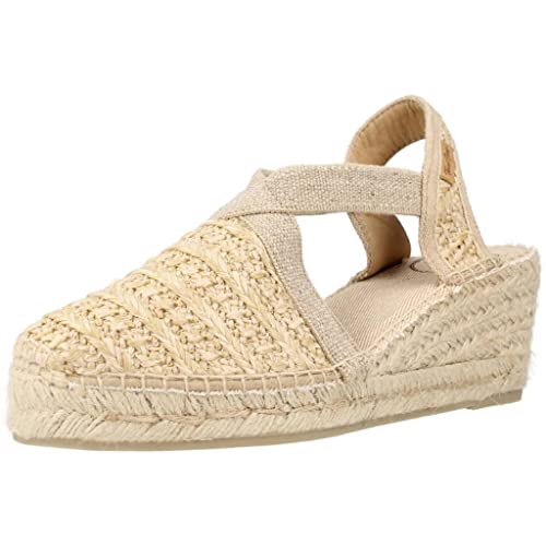 Toni Pons Bast-Espadrille für Damen - Terra - Natural, 39 EU von Toni Pons