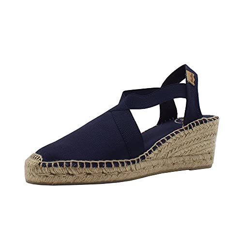 Toni Pons Damen-Espadrille aus Baumwolle - TER - Marine, 40 EU von Toni Pons