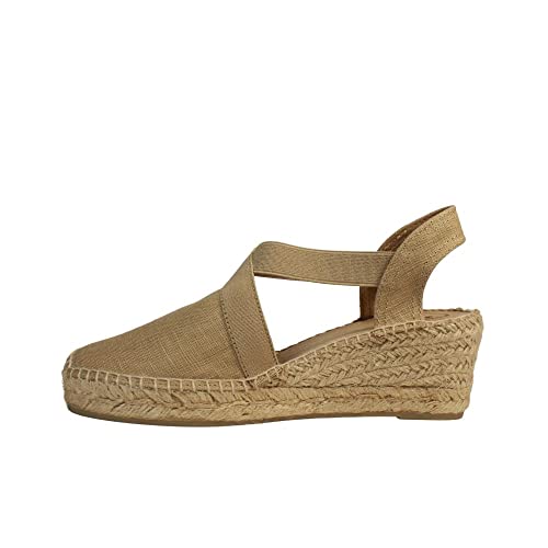 Toni Pons Damen-Espadrille aus Baumwolle - TER - Stein, 40 EU von Toni Pons