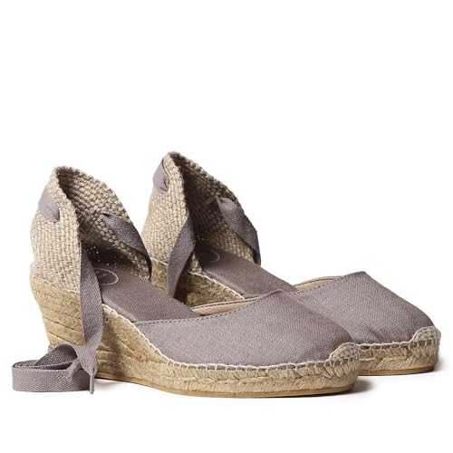 Toni Pons Damen-Espadrille aus Baumwollstoff - CALONGE - Taupe, 36 EU Toni Pons Damen-Espadrille aus Baumwollstoff - CALONGE - Taupe, 36 EU von Toni Pons