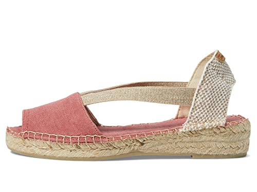 Toni Pons Damen-Espadrille aus Baumwollstoff - Elora-V - Blush, 37 EU von Toni Pons