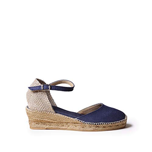 Toni Pons Damen-Espadrille aus Baumwollstoff - Romina - Marine, 36 EU von Toni Pons