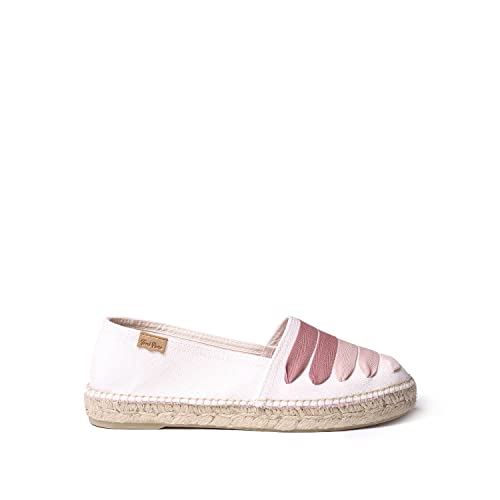 Toni Pons Damen-Espadrille aus Baumwollstoff - Rose - Rosa, 35 EU von Toni Pons