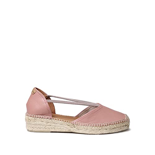 Toni Pons Damen Espadrille aus Leder - ERLA - Pale, 42 EU von Toni Pons