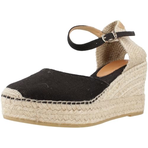 Toni Pons Damen-Espadrille aus Leinen - Laia-NT - Schwarz, 38 EU von Toni Pons