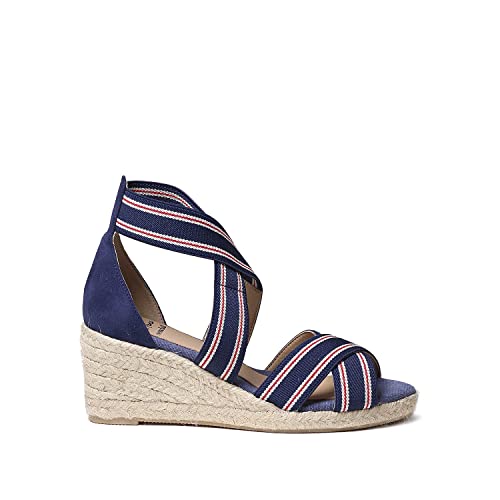 Toni Pons Damen-Espadrille aus Stoff elástico - FAMA-LD Seemannfarbe, 42 EU von Toni Pons
