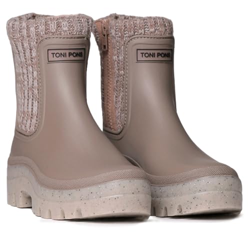 Damen-Regenstiefel – CAMOS – Taupe, 39 EU von Toni Pons
