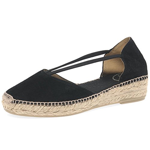 Toni Pons Wildleder-Espadrille für Damen - ERLA - Schwarz, 35 EU von Toni Pons