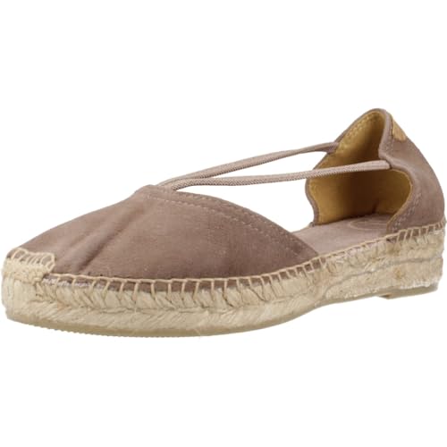 Toni Pons Wildleder-Espadrille für Damen - ERLA - Taupe, 39 EU von Toni Pons