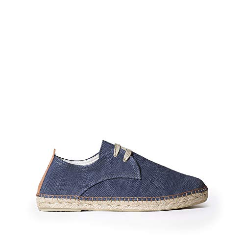 Toni Pons Herren-Espadrille zum Schnüren aus Baumwollstoff - Dixon - Marine, 47 EU Toni Pons Herren-Espadrille zum Schnüren aus Baumwollstoff - Dixon - Marine, 47 EU von Toni Pons