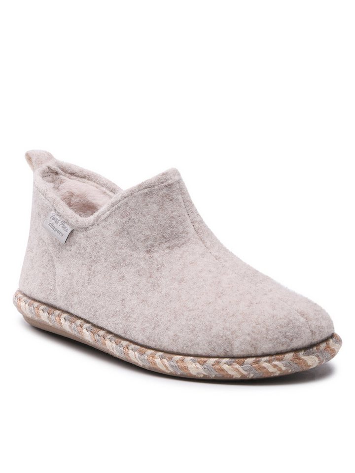 Toni Pons Hausschuhe Duna Ecru Hallenschuh von Toni Pons